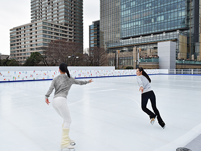 OsY Ice Rink in Tokyo Midtown