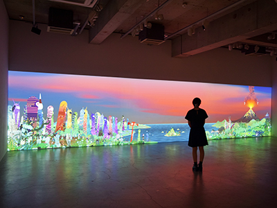 青島千穂 個展「REBIRTH OF THE WORLD」