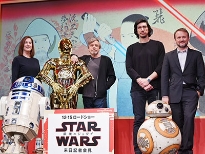 『スター・ウォーズ/最後のジェダイ』来日記者会見
