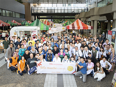 ヒルズマルシェ10周年記念“大収穫祭”