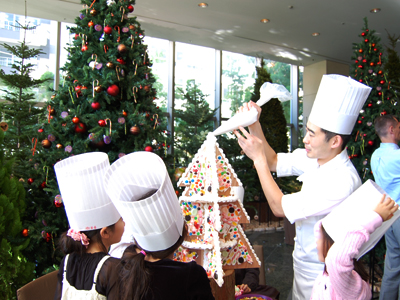 クリスマスチャリティーエリア オープニングセレモニー