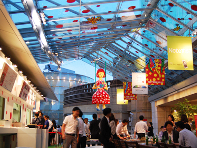 水玉ガーデンがスタート!