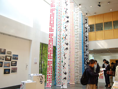 北欧デザイナー23人によるてぬぐい展