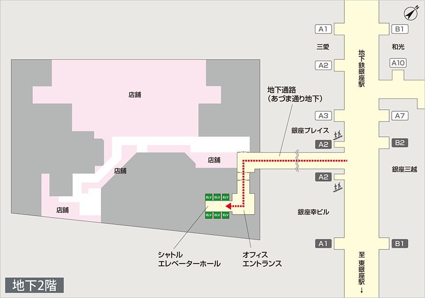 Access Map(B2F)