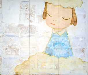ޗǔqsUntitledt1999N H.240~W.276 cm © NARA Yoshitomo, courtesy of Yoshitomo Nara Foundation