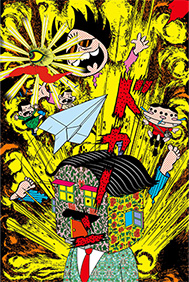 cԌhshJ[t2022N 痿CNAANEVNXN[AKX̕AAANG^J@X 149~100cm ©Keiichi Tanaami / Courtesy of NANZUKA