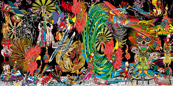 cԌhsƍĐ̃h}t2019N 痿CNAANEVNXN[AKX̕AAANG^J@X 200~400 pi4gj ©Keiichi Tanaami / Courtesy of NANZUKA