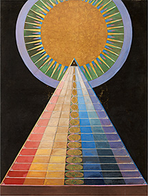 q}EAtENg sՒdCO[vXCNo. 1t 1915N@q}EAtENgc@By courtesy of The Hilma af Klint Foundation