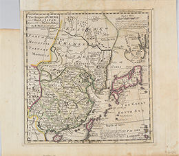Map of Japan, Hermann Moll, 1727�@�l��