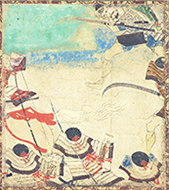 平治物語絵巻　六波羅合戦巻断簡　日本・鎌倉時代　13世紀　個人蔵