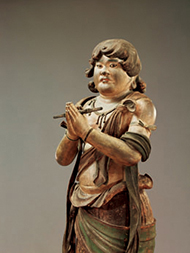 【国宝】矜羯羅童子像（八大童子像のうち）運慶作　鎌倉時代 12世紀　金剛峯寺蔵
