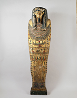《彩色木棺》エジプト 紀元前4世紀頃