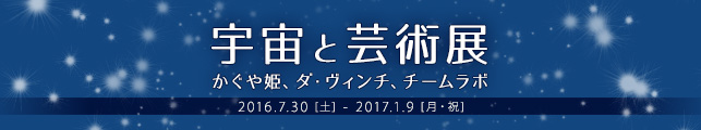 宇宙と芸術展:かぐや姫、ダ・ヴィンチ、チームラボ