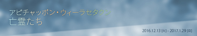 アピチャッポン・ウィーラセタクン 亡霊たち