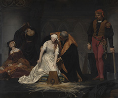 |[Eh[V sfBEWF[EOC̏Yt 1833N ʁEJ@X hEiViEM[@Paul Delaroche, The Execution of Lady Jane Grey, © The National Gallery, London. Bequeathed by the Second Lord Cheylesmore, 1902