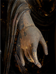 国宝　十一面観音菩薩立像 右手（部分） 奈良時代・8世紀　奈良・聖林寺蔵