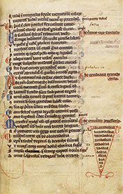 クイントゥス・セレヌス・サンモニクス『医学の書』　13世紀　大英図書館蔵 ©British Library Board