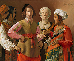 ジョルジュ・ド・ラ・トゥール 《女占い師》 おそらく1630年代 ニューヨーク、メトロポリタン美術館 Rogers Fund, 1960 / 60.30