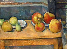ポール・セザンヌ 《リンゴと洋ナシのある静物》 1891-92年頃 ニューヨーク、メトロポリタン美術館 Bequest of Stephen C. Clark, 1960 / 61.101.3