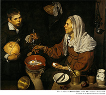 ディエゴ・ベラスケス《卵を料理する老婆》 1618年 © Trustees of the National Galleries of Scotland