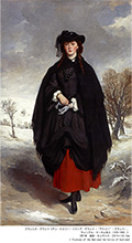 フランシス・グラント《アン・エミリー・ソフィア・グラント（“デイジー”・グラント）、ウィリアム・マーカム夫人（1836-1880）》 1857年