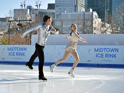 MIDTOWN ICE RINK in Roppongi