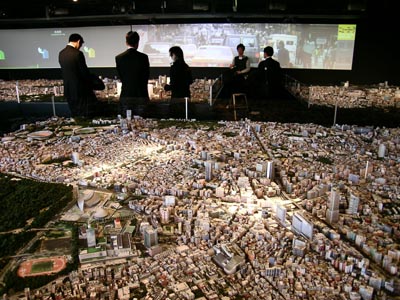 ｢都市の模型展−東京を視る-｣
