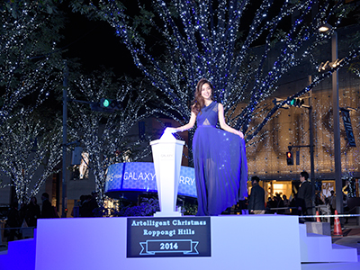 Roppongi Hills Artelligent Christmas 2014₫GALAXYC~l[V_