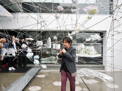 平田晃久展 Discovering New 内覧会