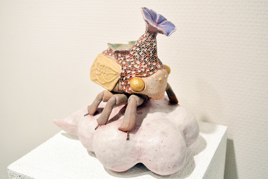 陶虫作家「奥村巴菜陶展 ー虫の楽園ー」
