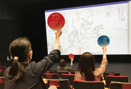 TNM & TOPPAN ミュージアムシアターでVR作品『鳥獣戯画 超入門!』が初公開