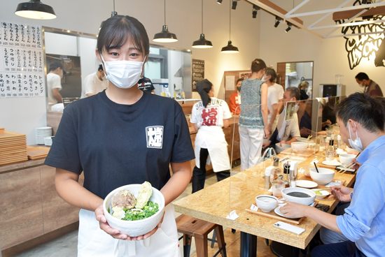 新虎通りCOREに8月25日オープン。八百屋が仕掛ける野菜たっぷりのうどん屋「太常うどん新虎」