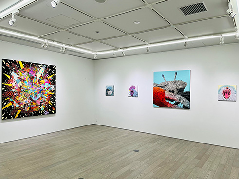 作家の“頭の中の宇宙”をテーマにした「cosmic origin」展
