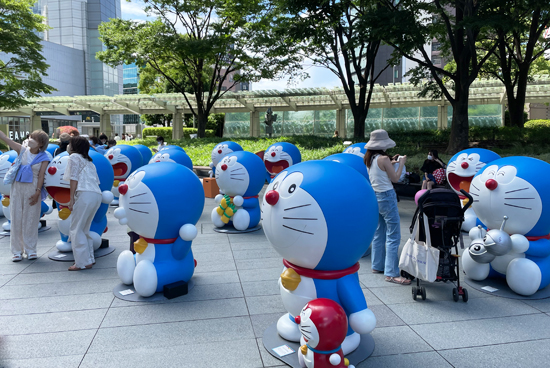 撮影スポット満載!! 「SUMMER STATION2022」ドラえもんエリア