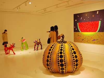 草間彌生展「Beginning of Love 恋のはじまり」