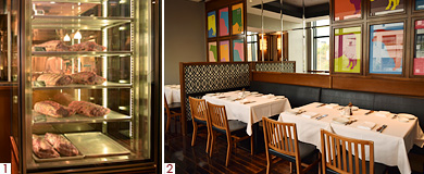 ミートセラー/店内